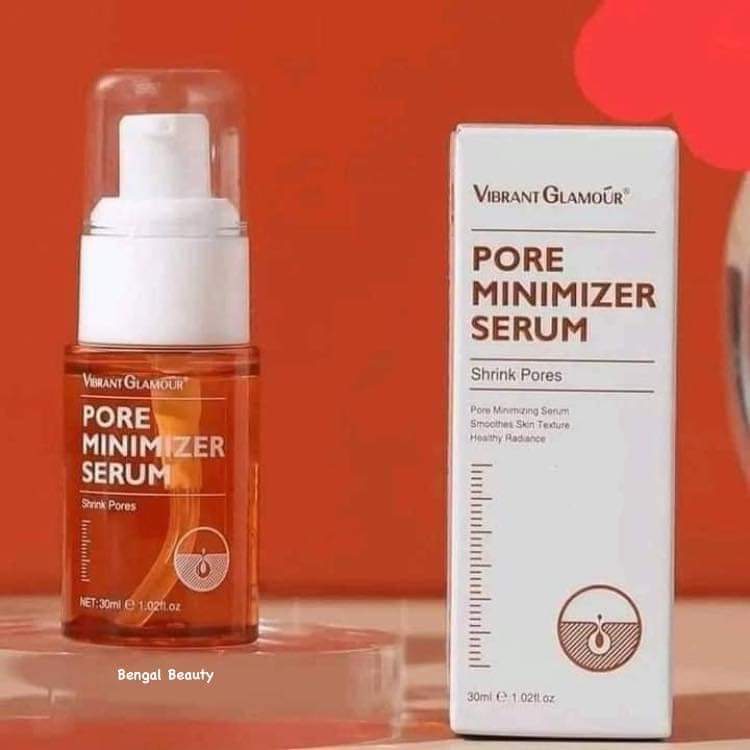 Vibrant glamour pore minimizer serum